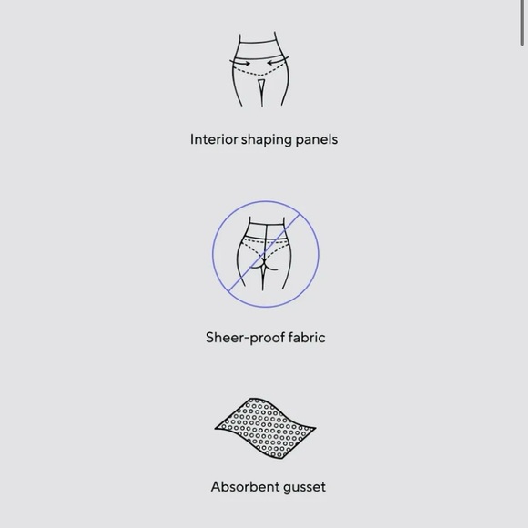 NWOT Honeylove Inner Power Legging, Black, Women’s Size M - Picture 5 of 10